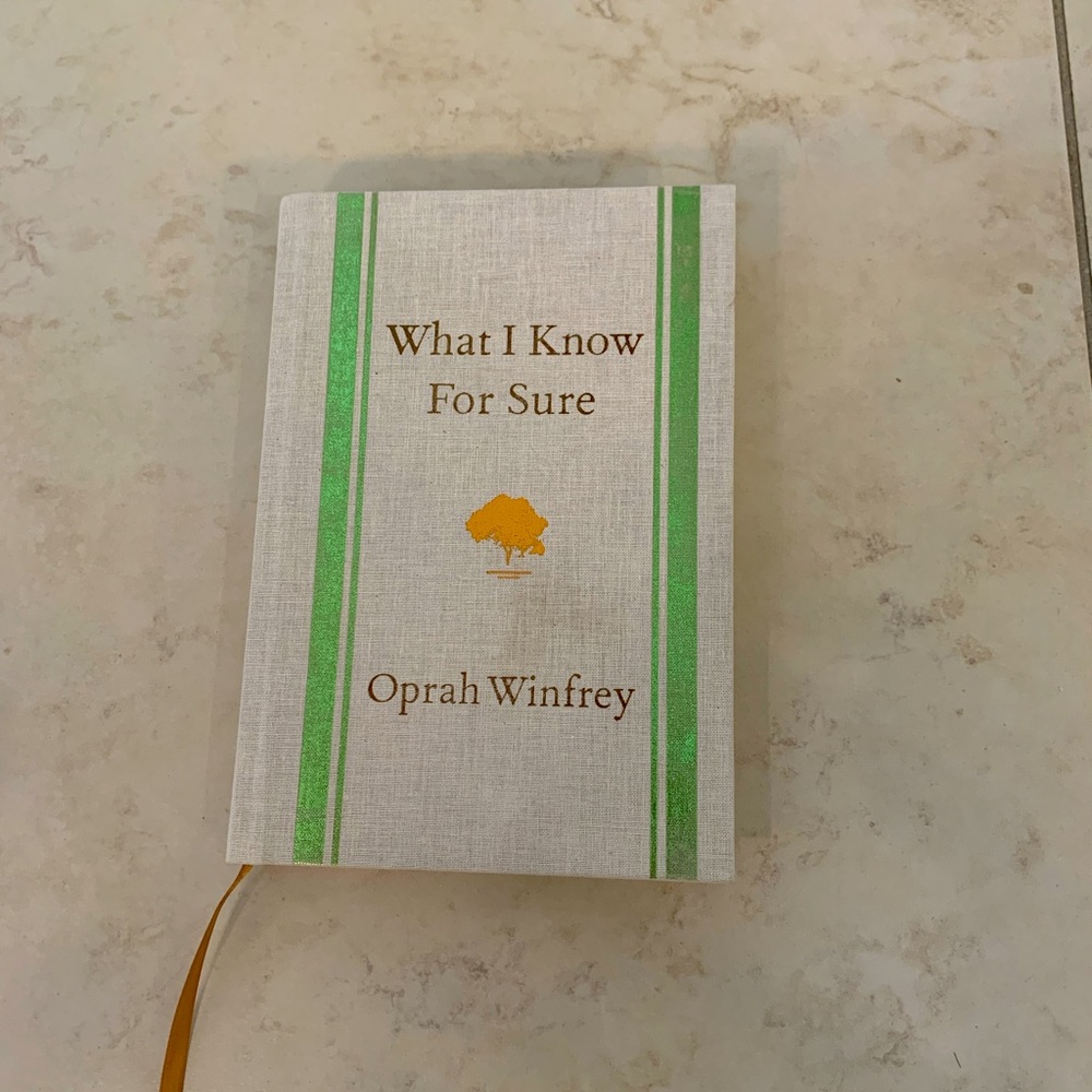 All books are BOGO! What I Know For Sure Hardcover Book By Oprah Winfrey